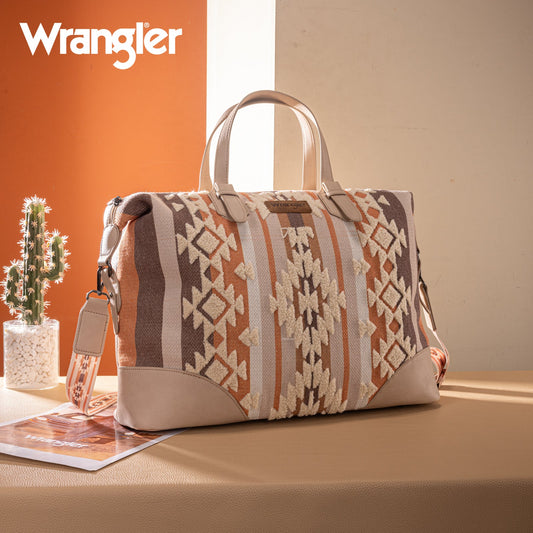Wrangler Tan Aztec Sherpa Handbag Family