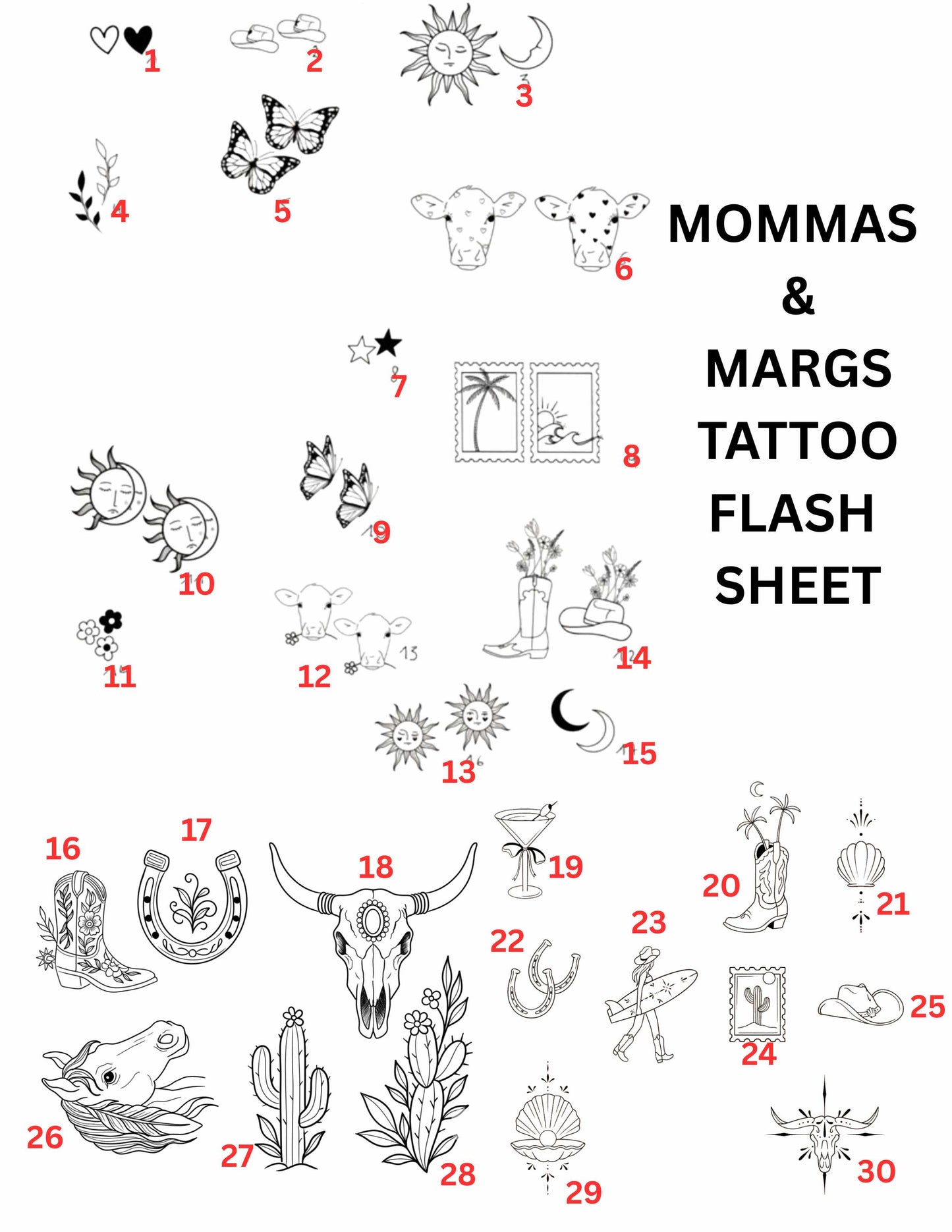 Mommas & Margs Tattoo Pop Up