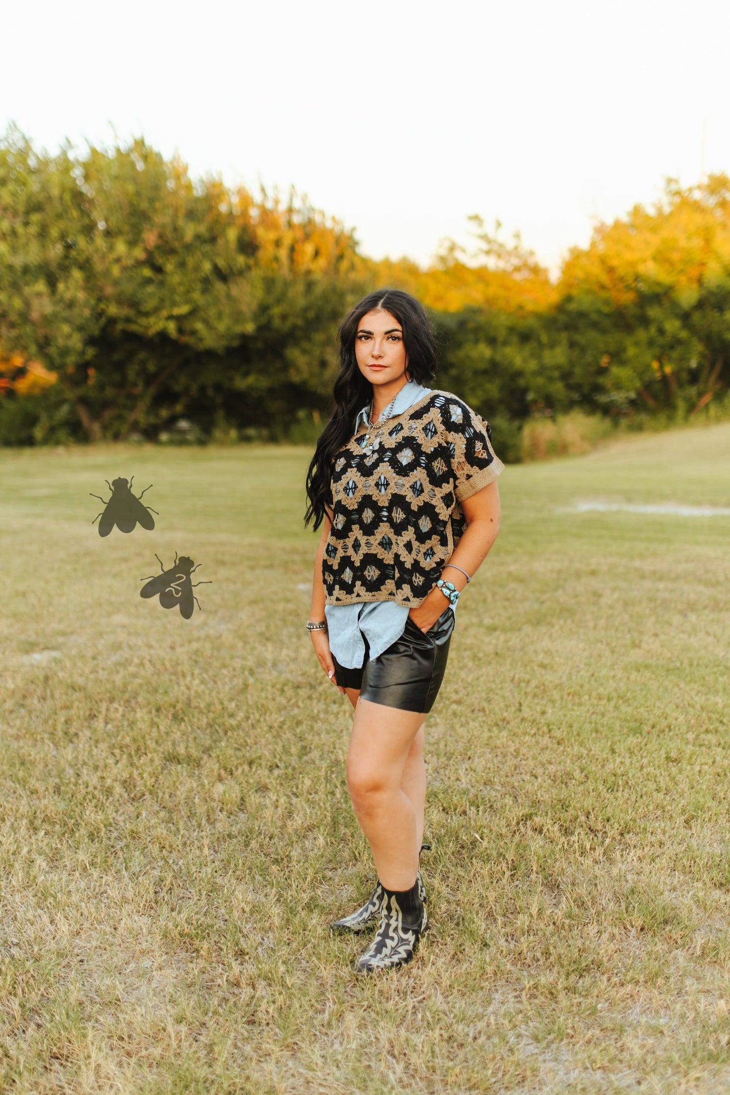 Wild Weaves Top