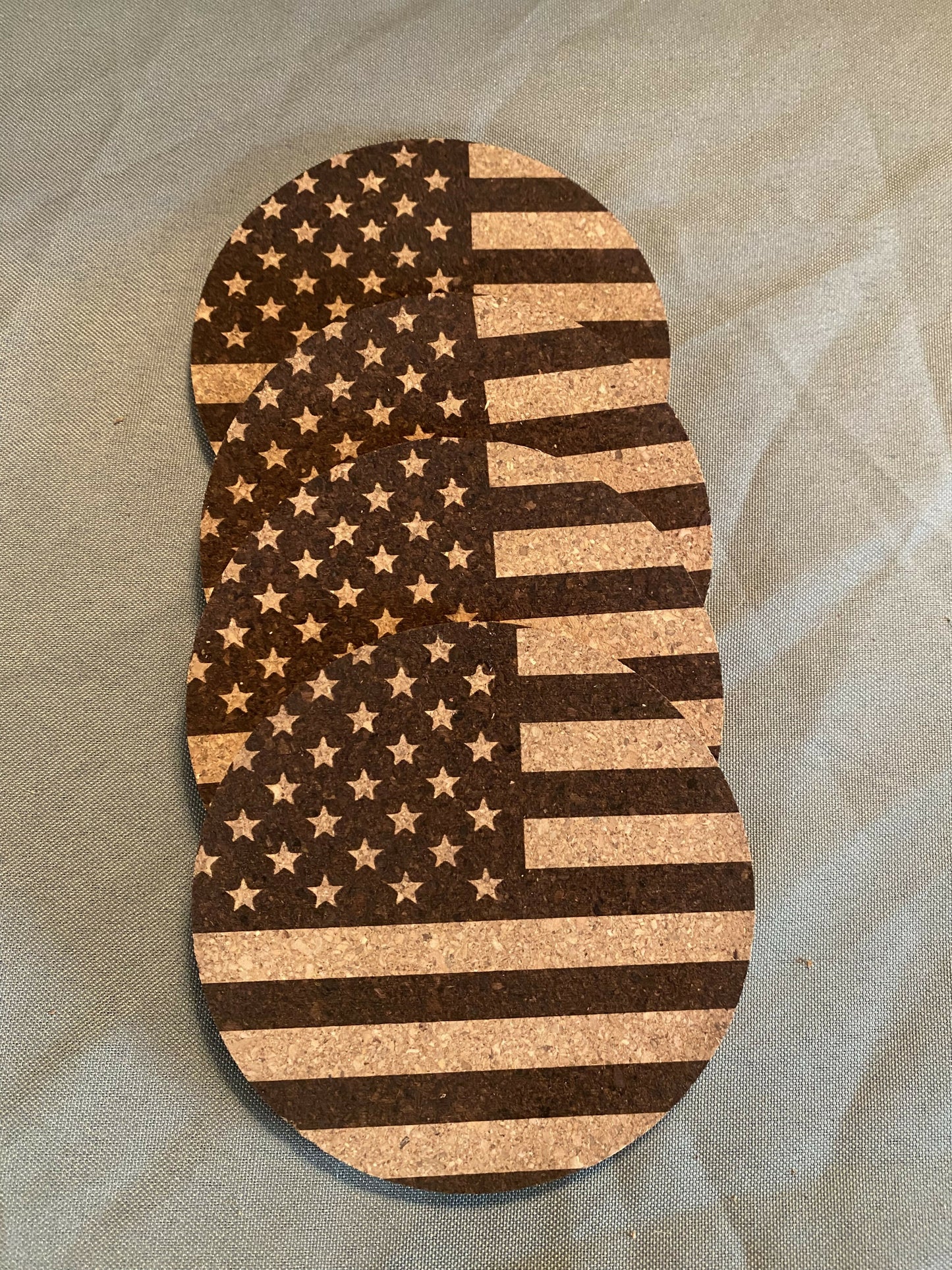Cork Coaster Set