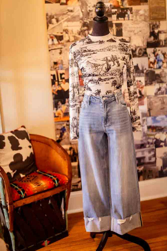 The Old Days Mesh Top