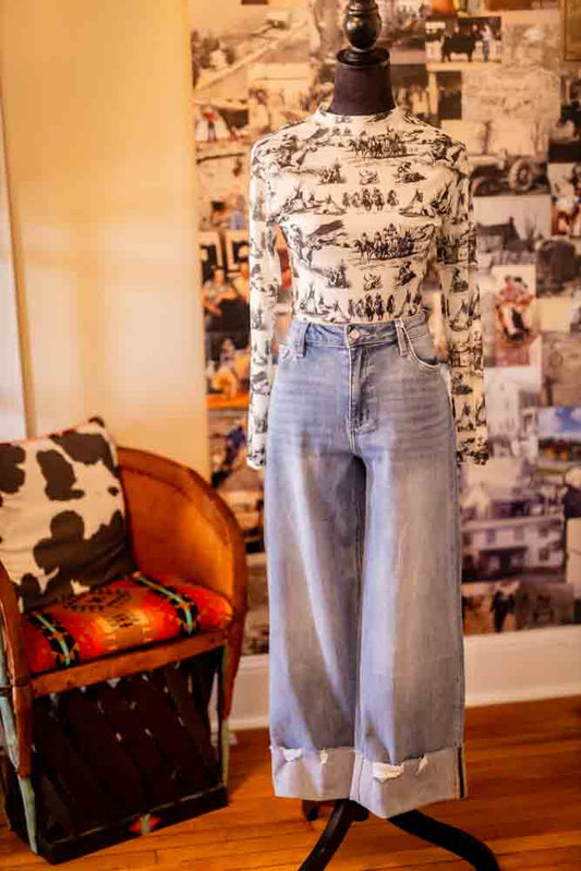 Spirit of The Plains Mesh Top