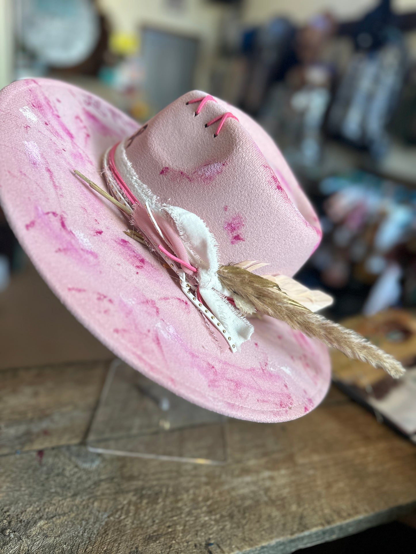 Breast Cancer Awareness Fedora