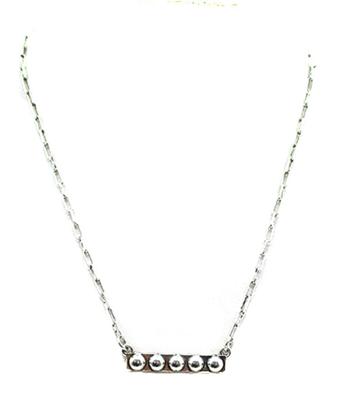 Bubble Bar Necklace