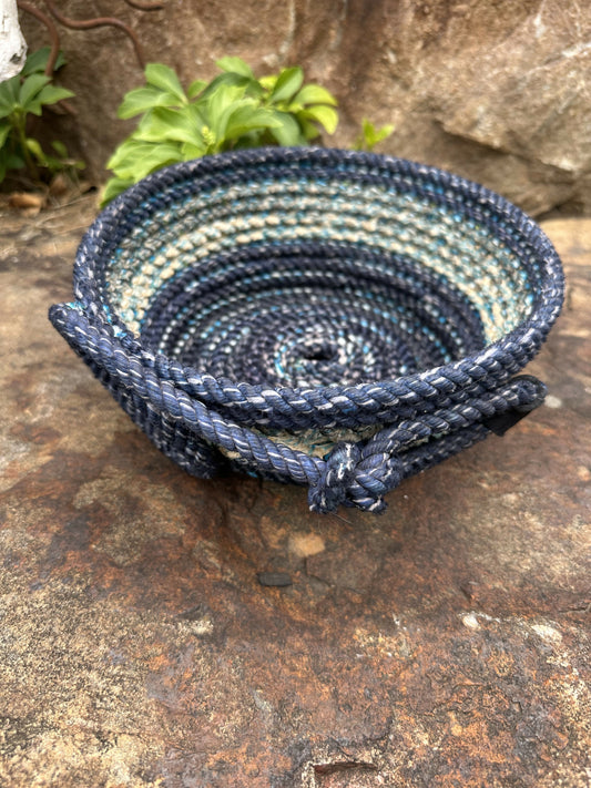 Blue Lace Bowl