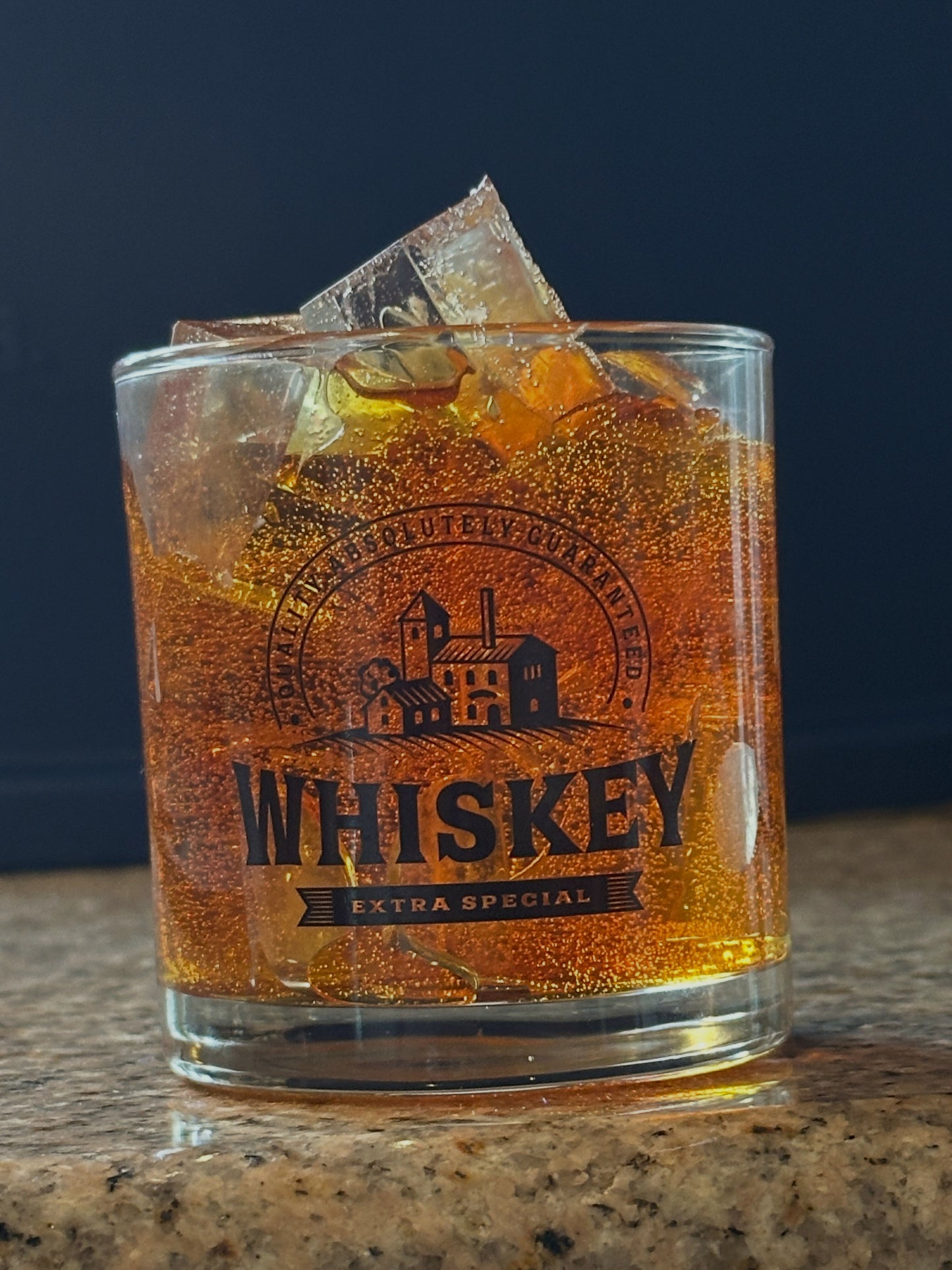 Whiskey Barrel Drink Candle