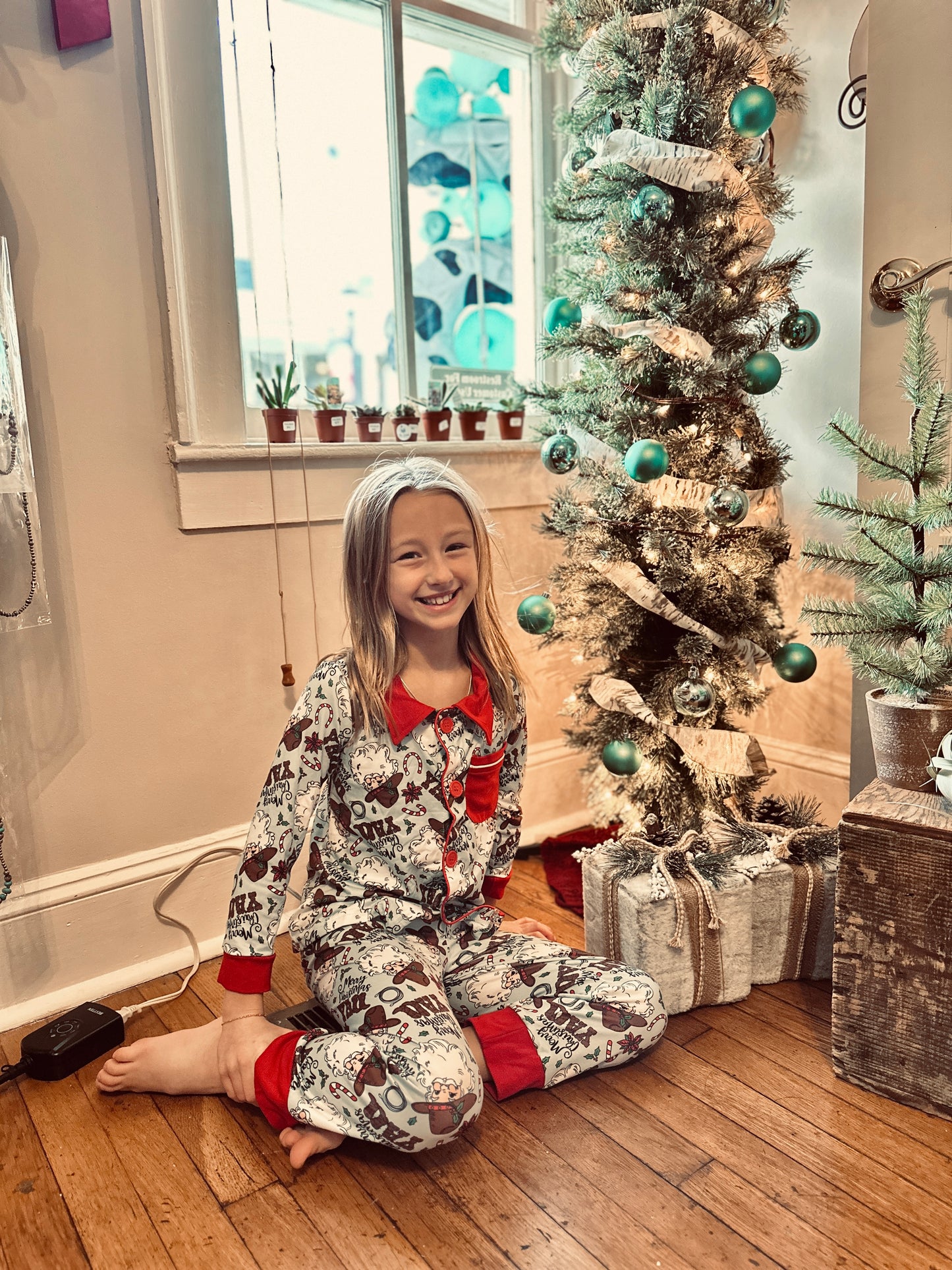 Merry Christmas Y'all Toddler & Kids PJs