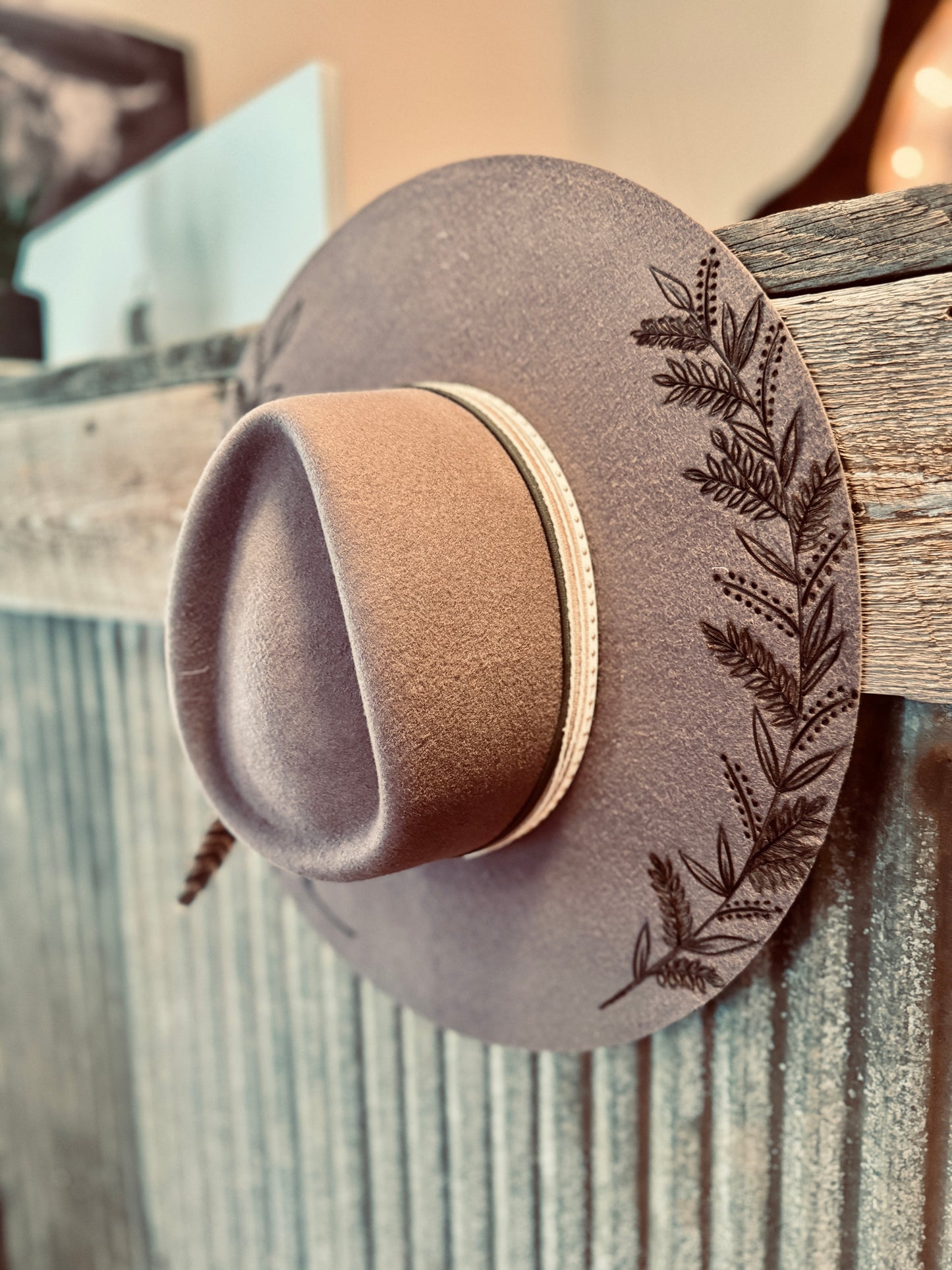 Green Vine Fedora