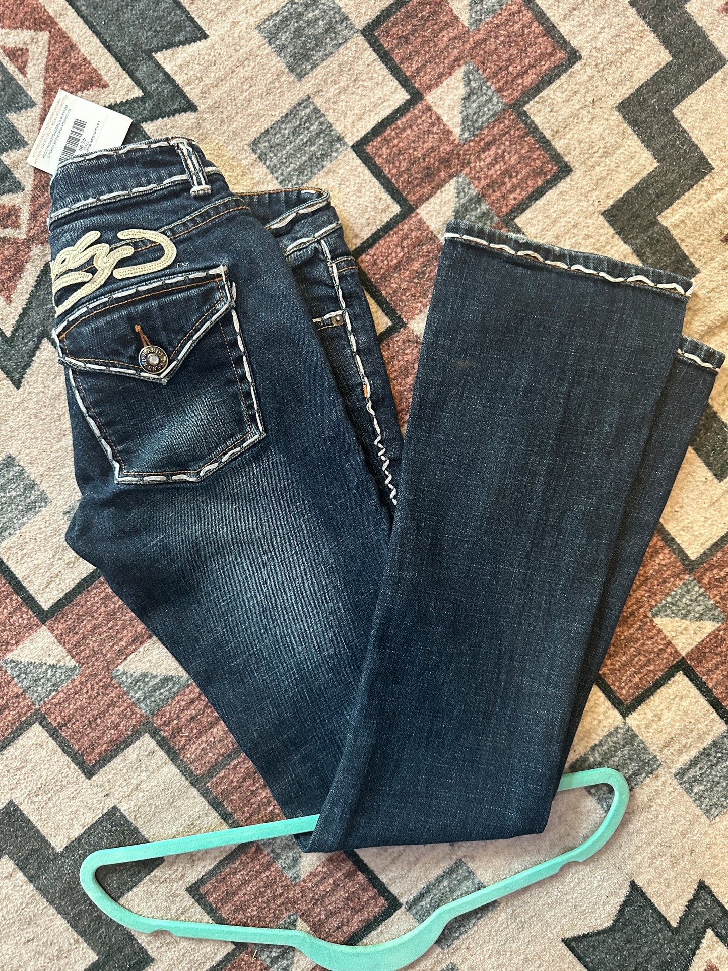 Ed Hardy Dark Wash Bootcut Size 27x32