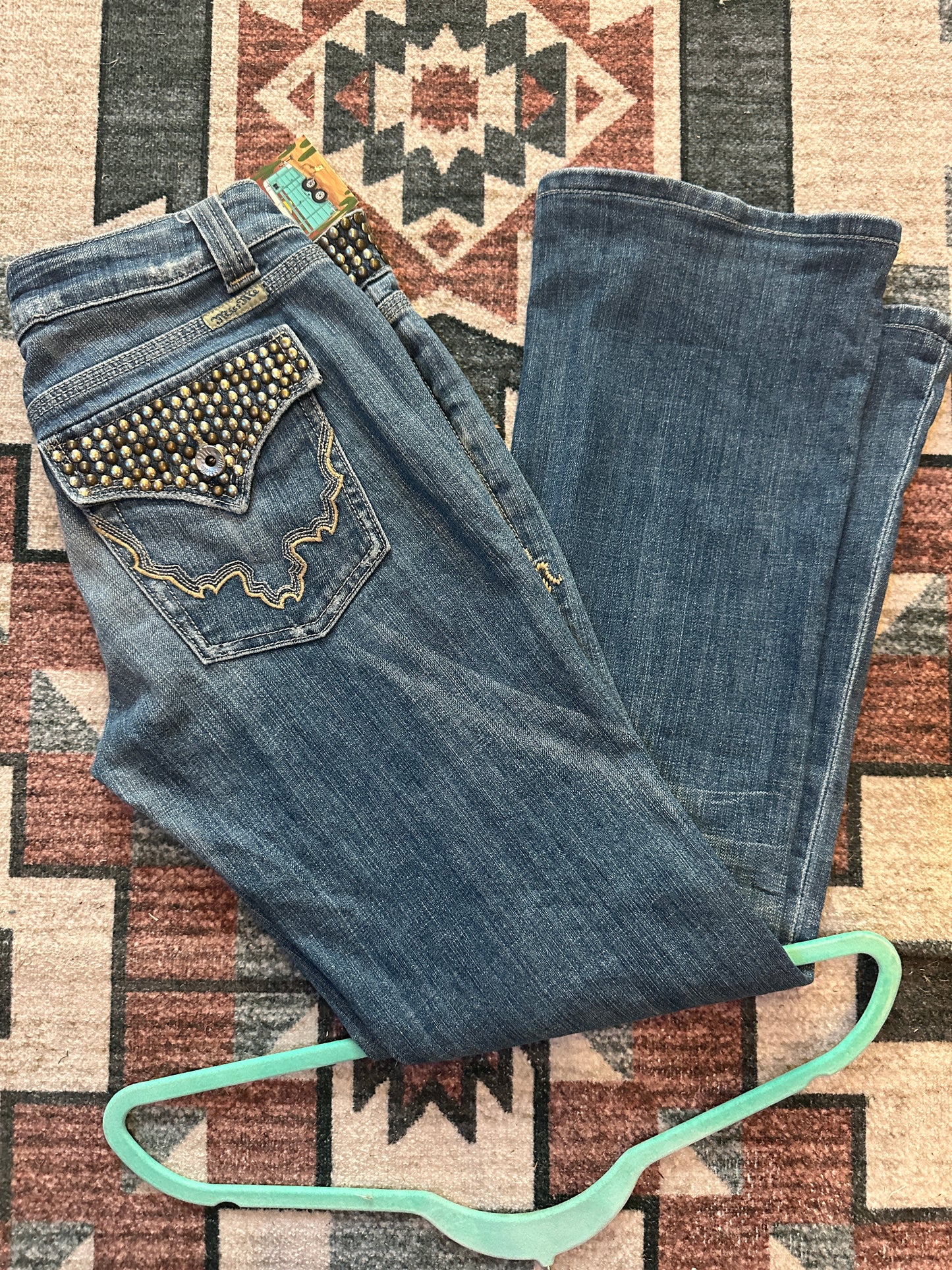 Miss Me Copper Punch Bootcut SIZE 28x28