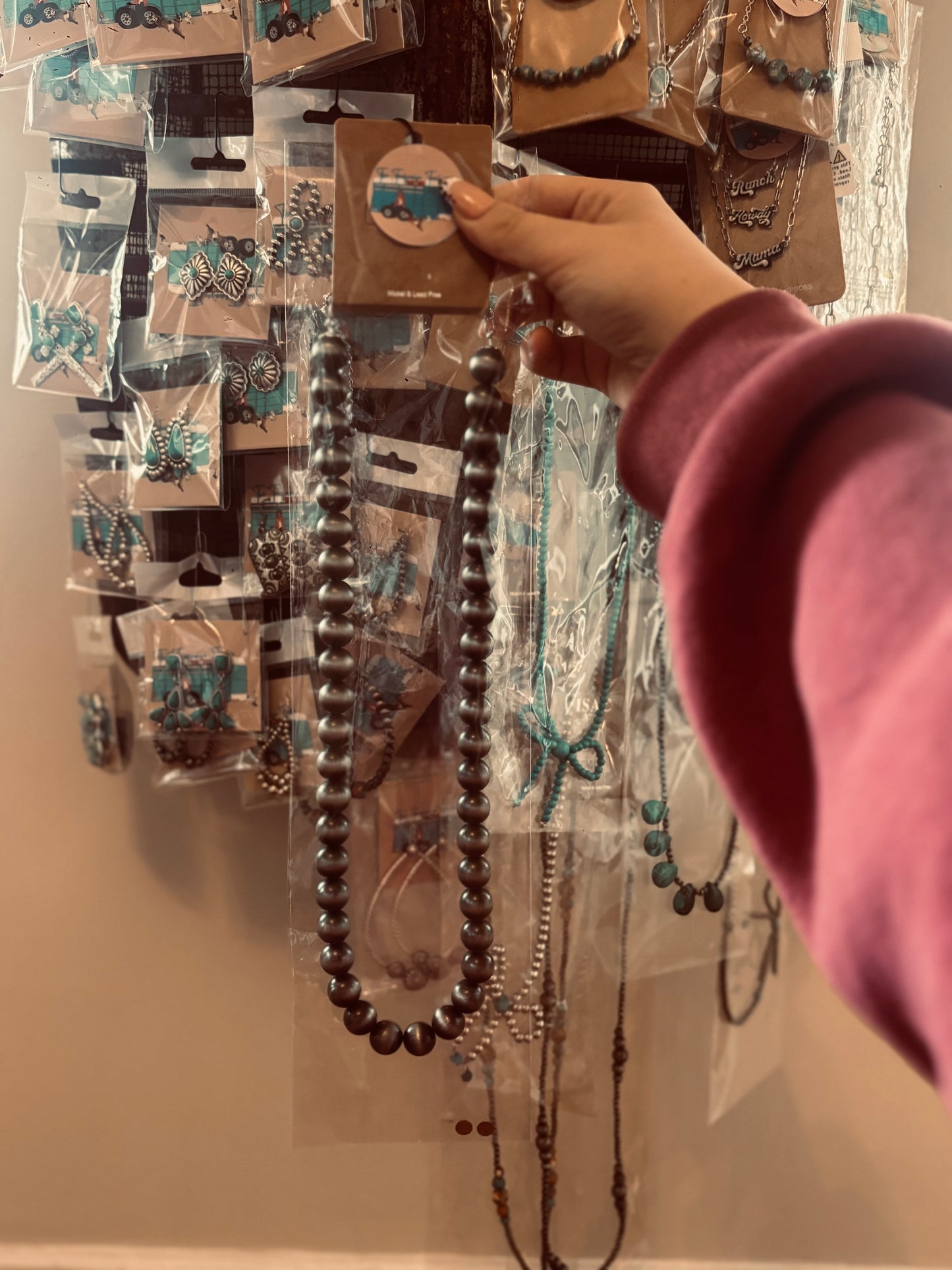 24" Faux Navajo Bead Necklace