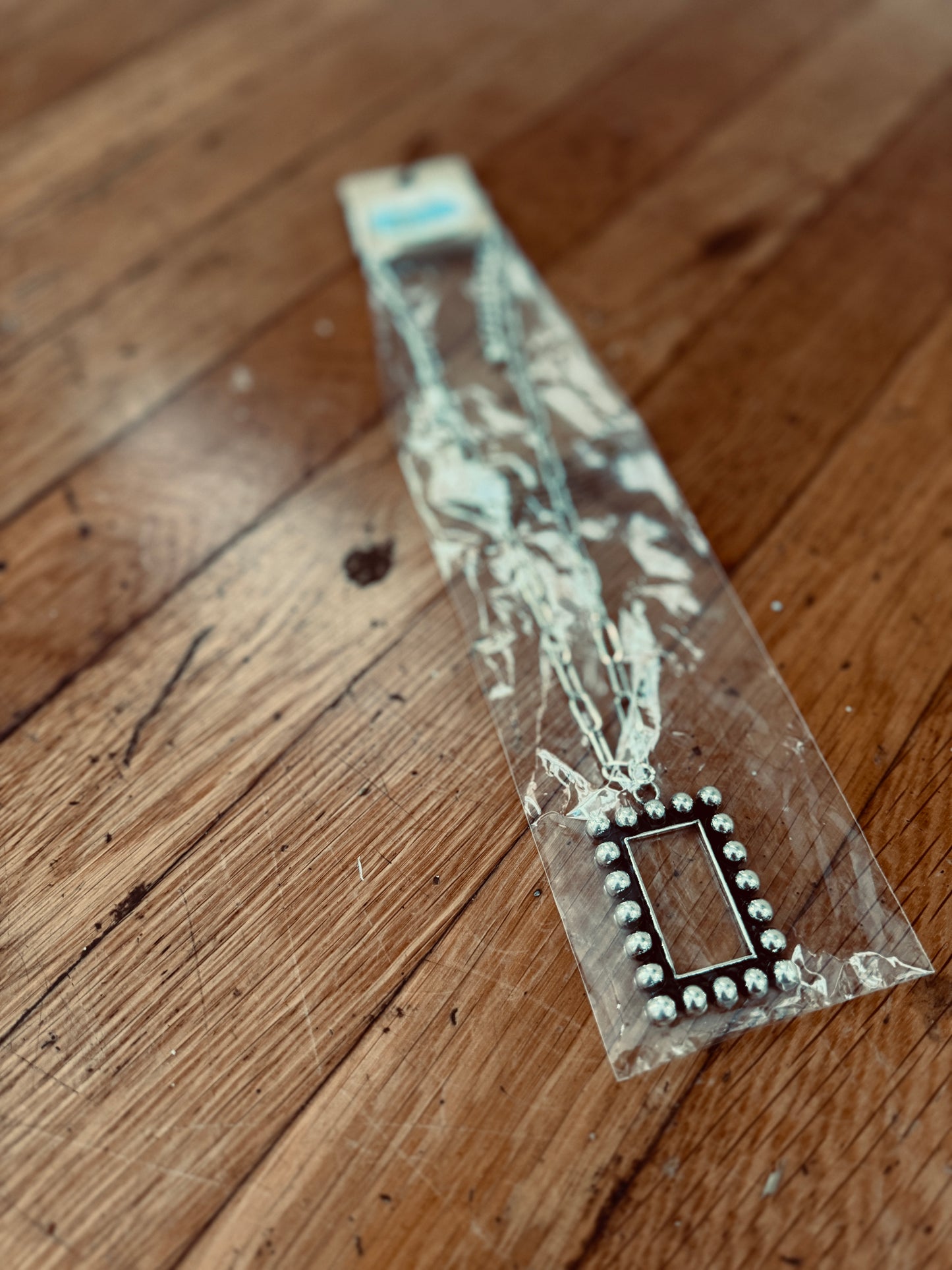 Western Rectangle Necklace