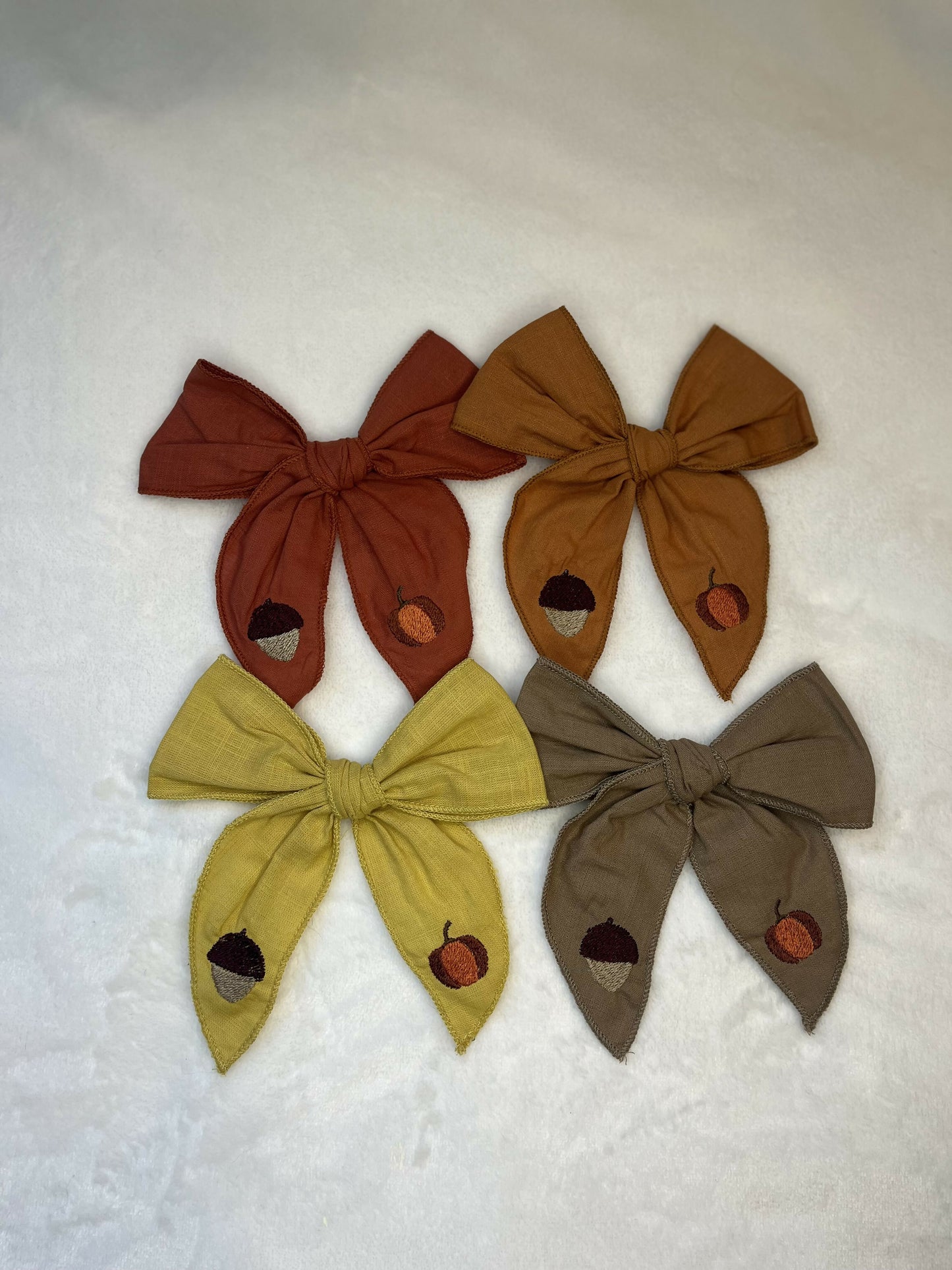 Fall Hair Bow