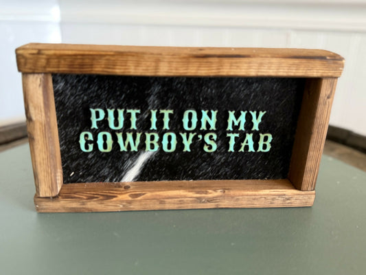 My Cowboy's Tab