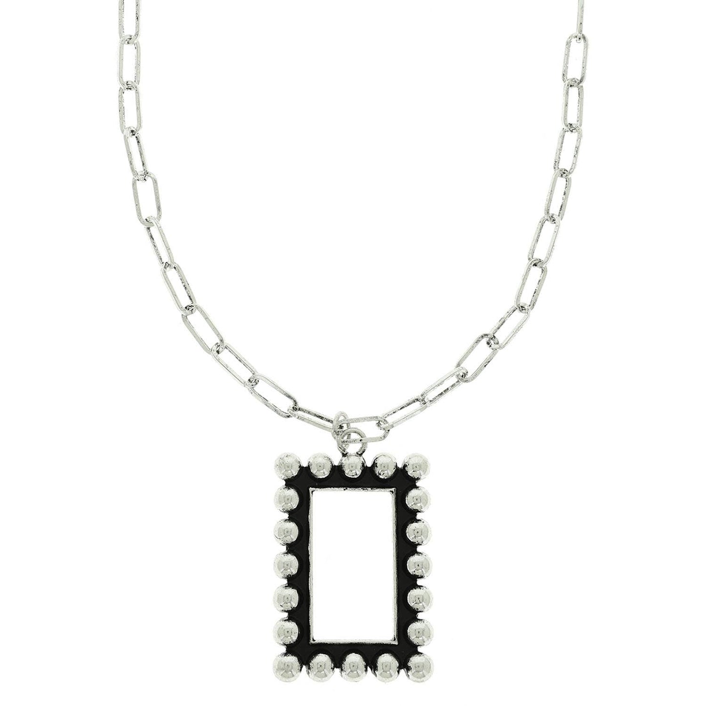 Western Rectangle Necklace
