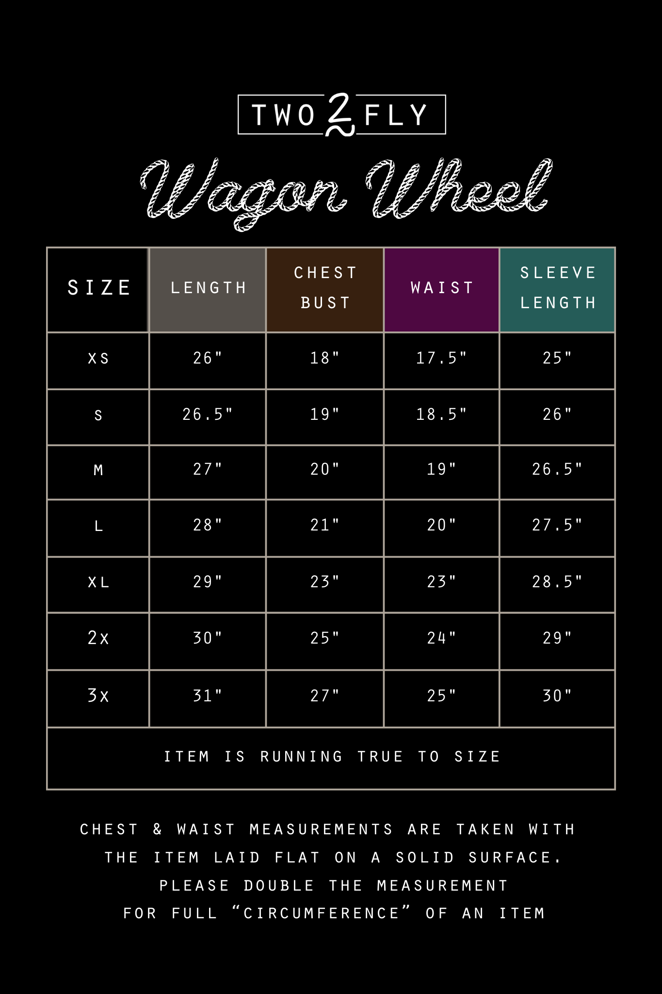 Wagon Wheel Top