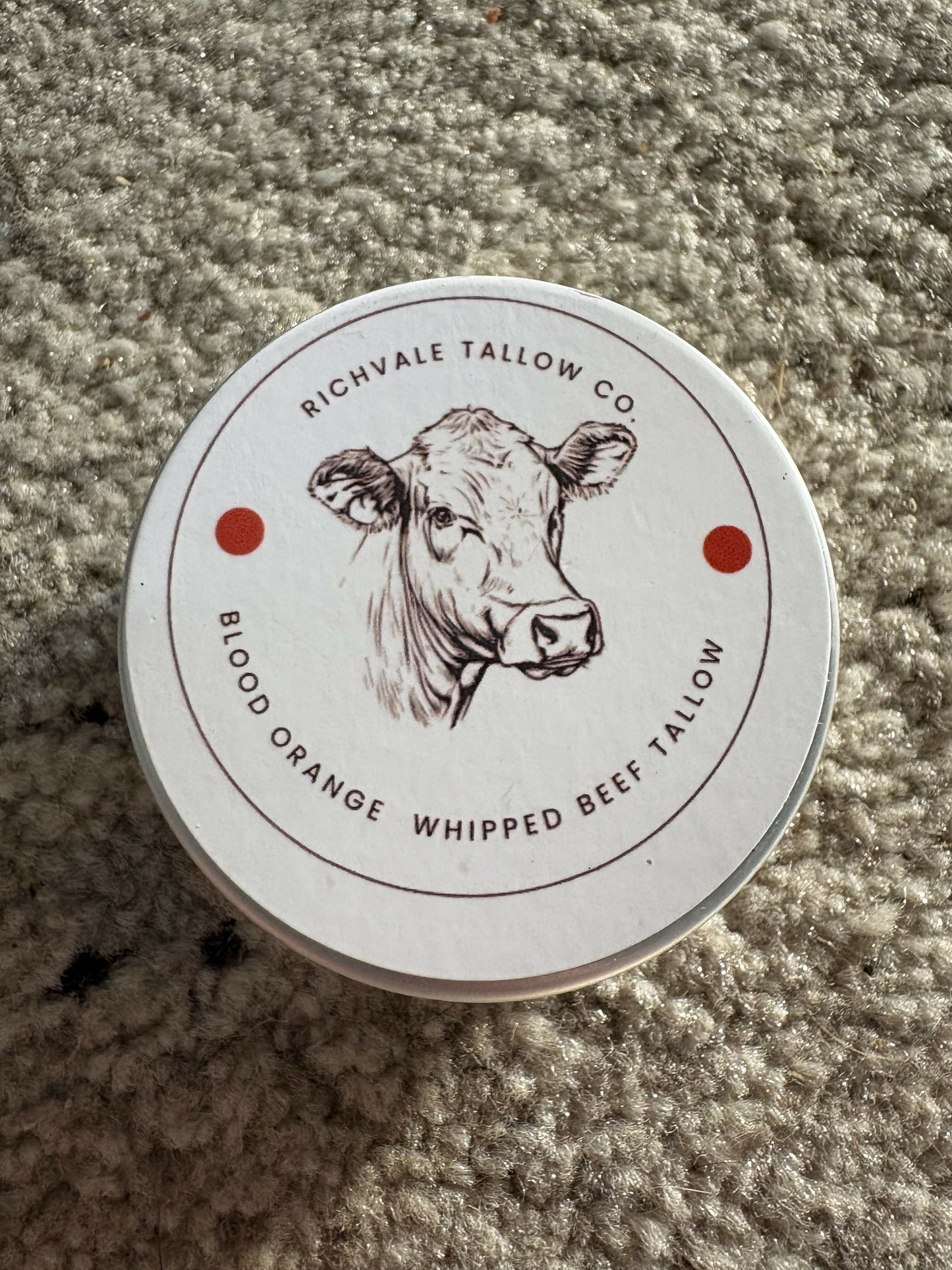 Blood Orange Whipped Tallow