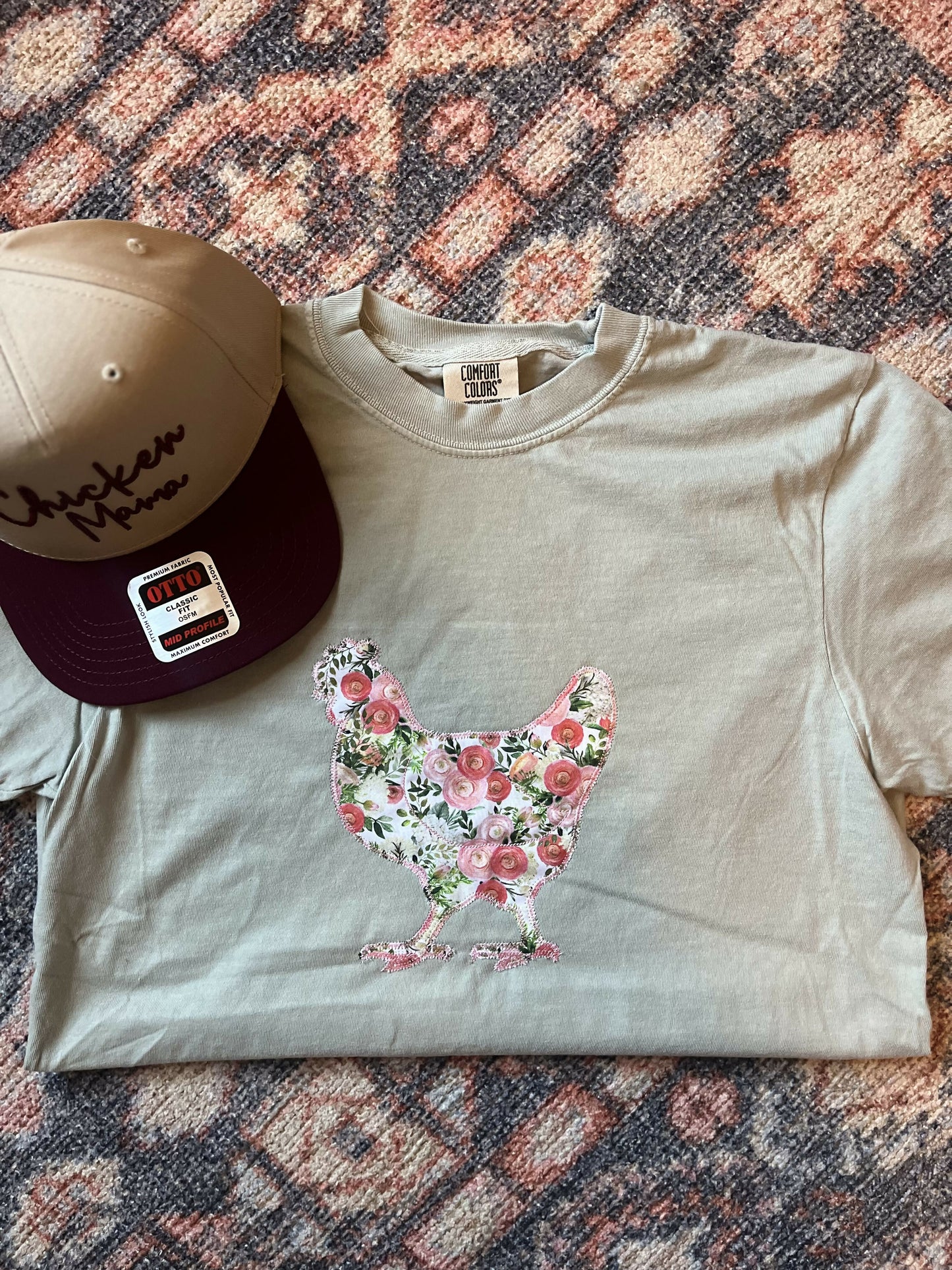 Floral Chicken