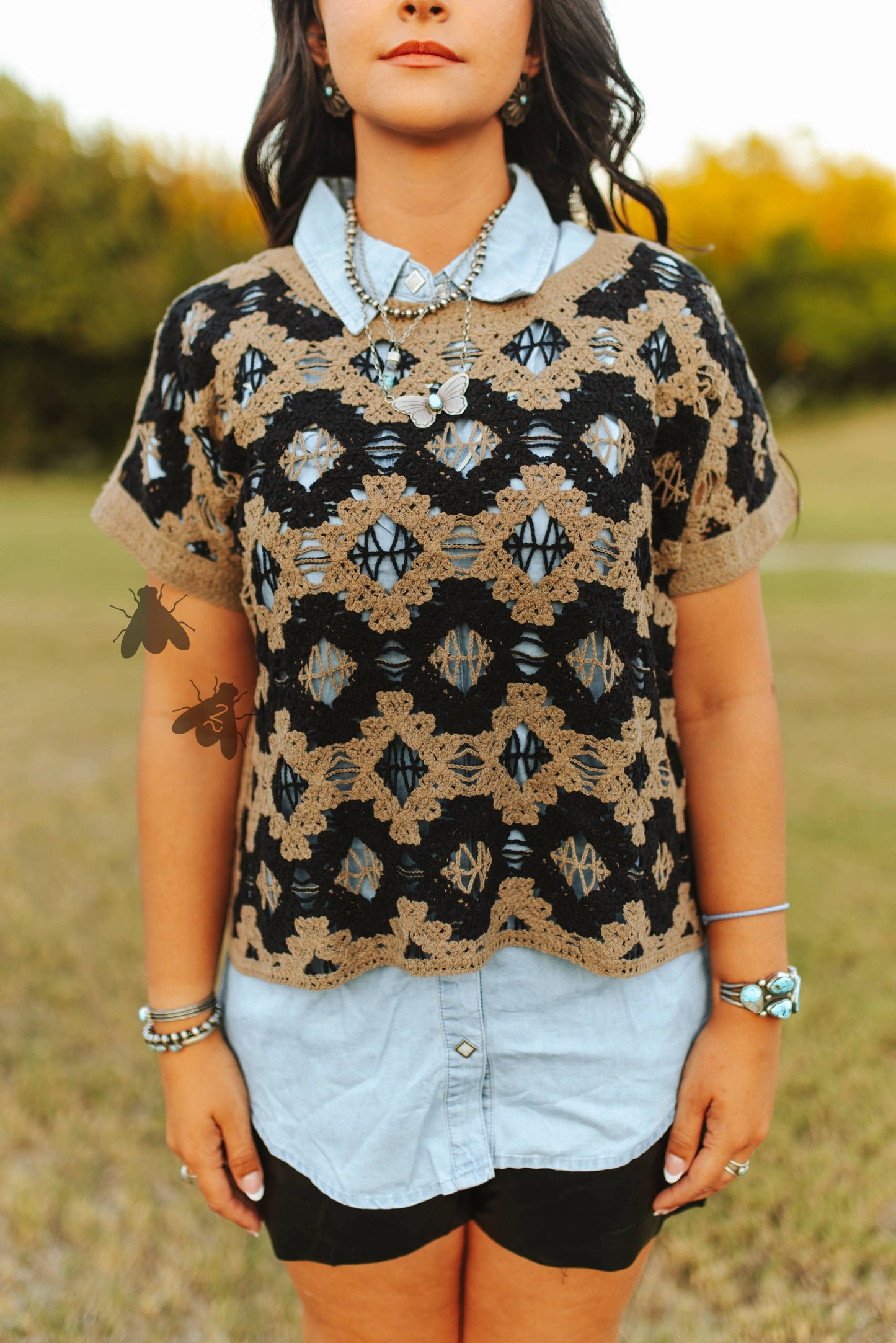 Wild Weaves Top
