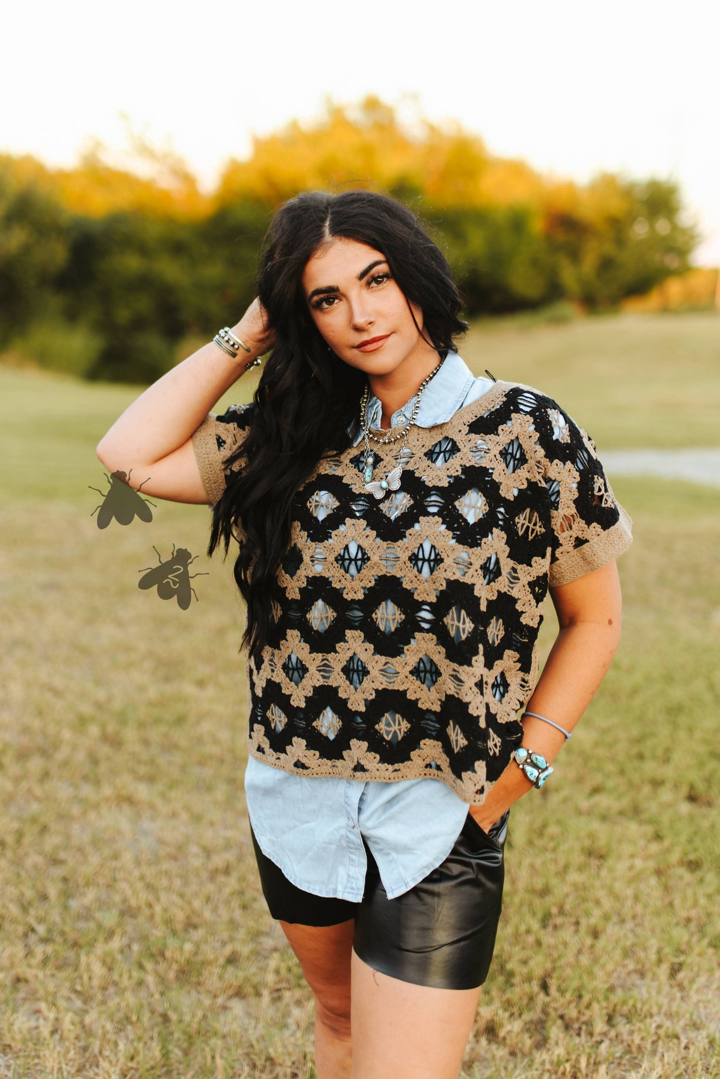 Wild Weaves Top