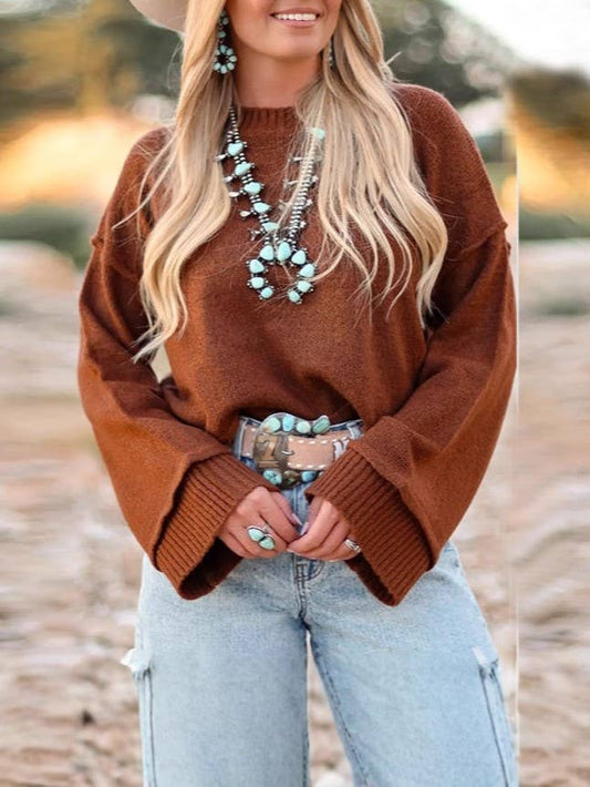 Western Flare Sweater