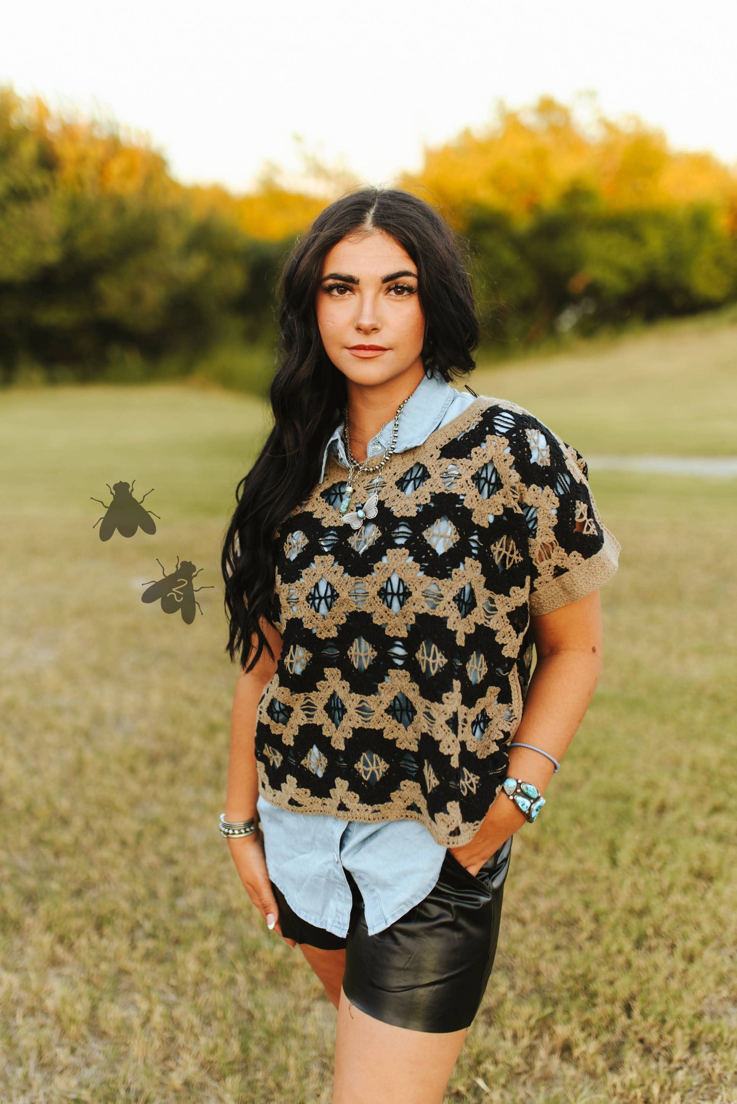 Wild Weaves Top