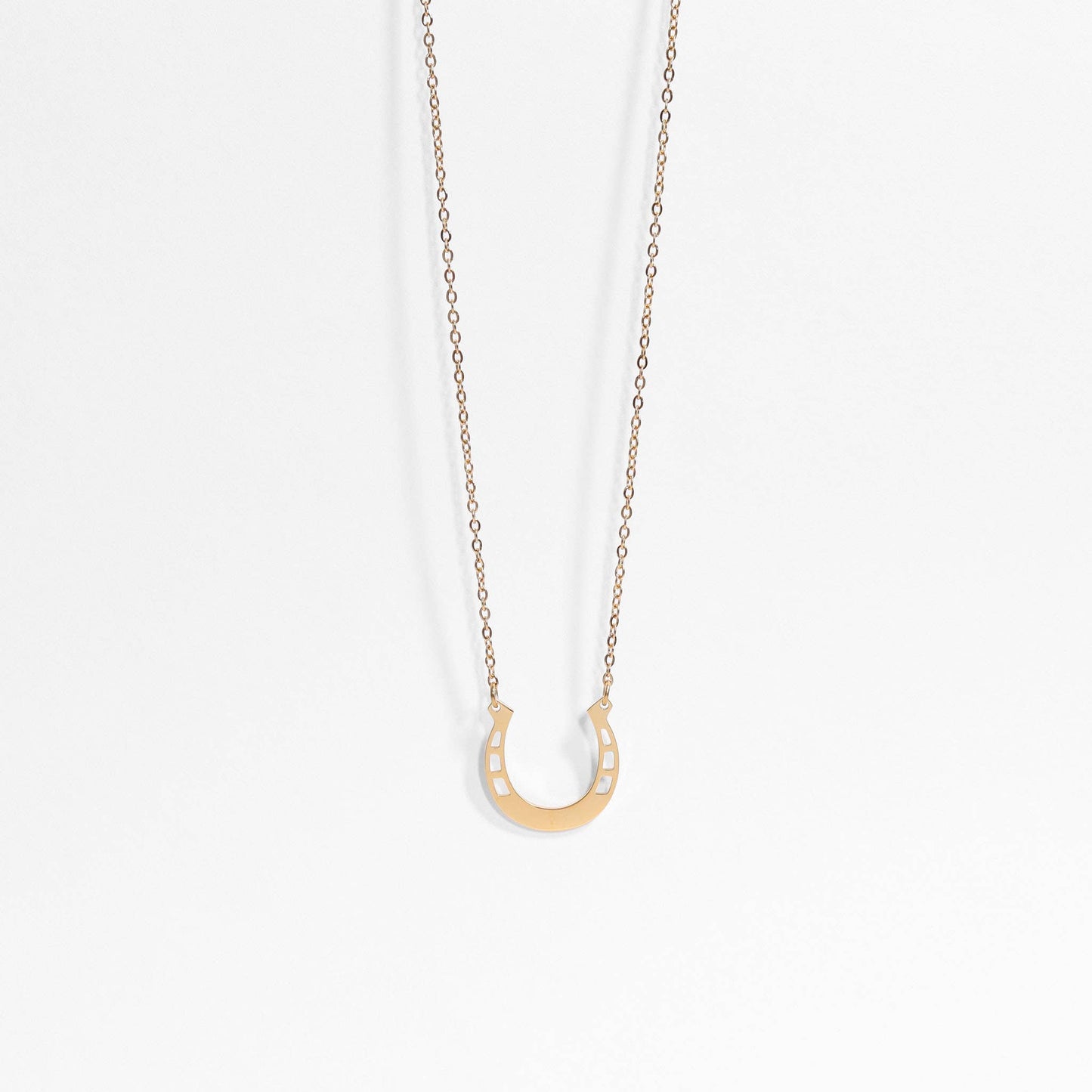 18" Horseshoe Necklace