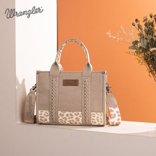 Wrangler Tan Leopard Handbag Family