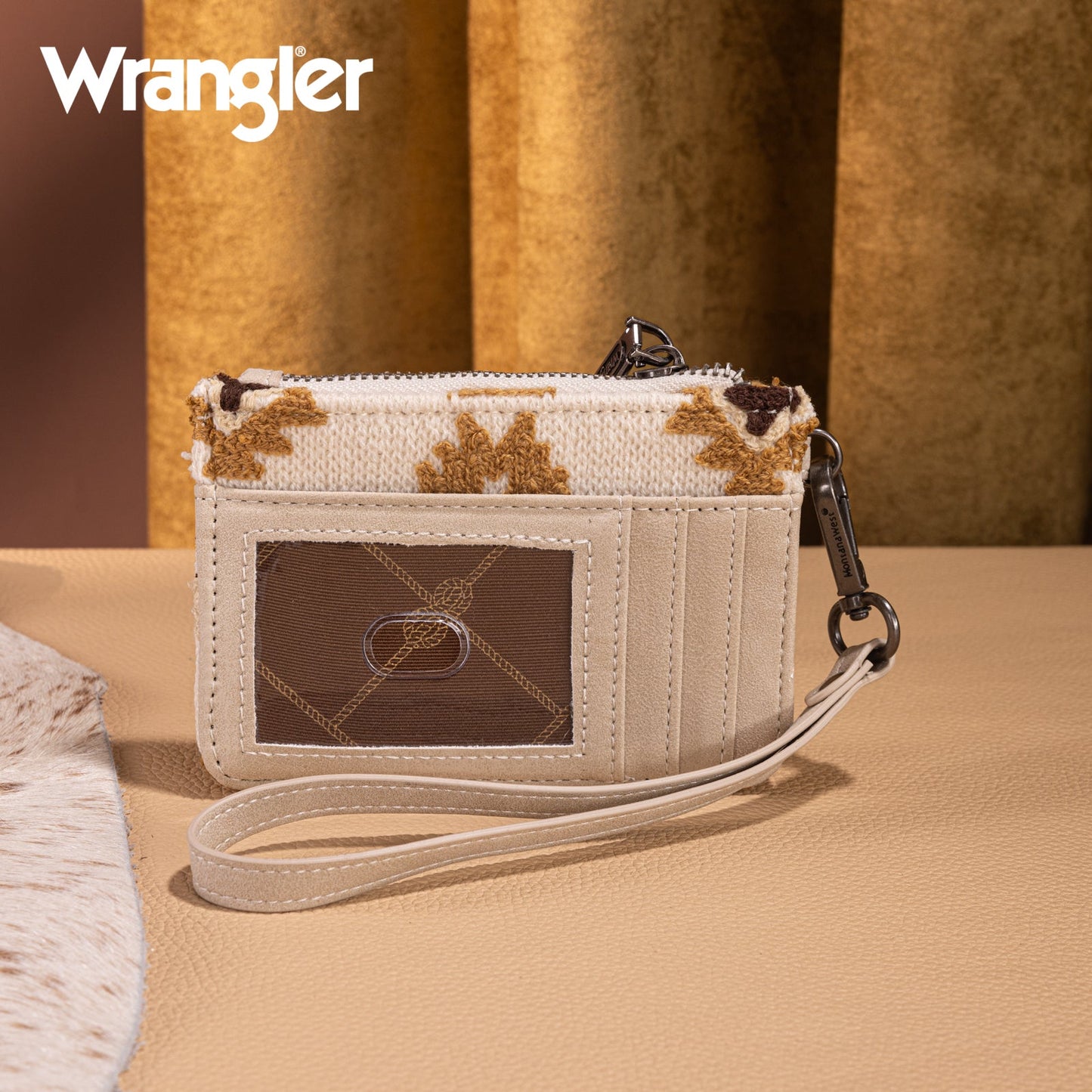 Wrangler Aztec Boho Handbag - BEIGE