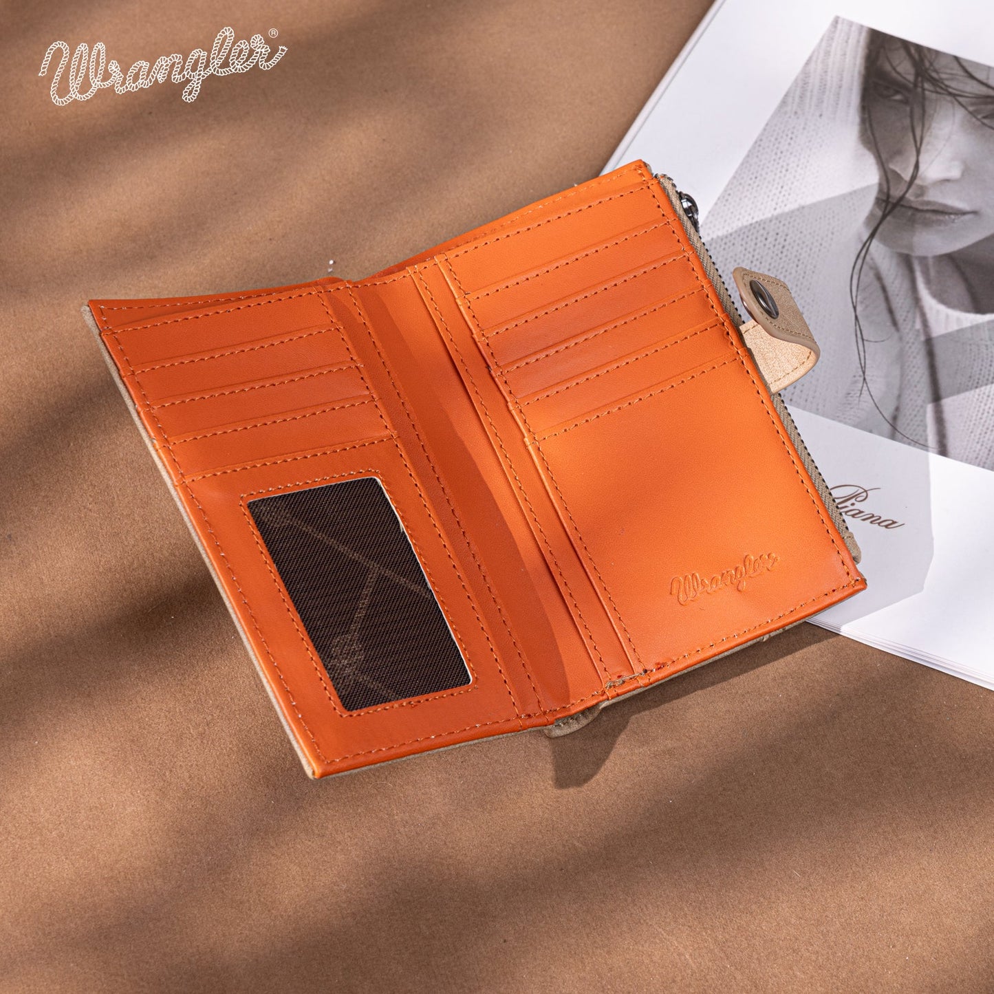 Wrangler Card Holder Bi-Fold Wallet