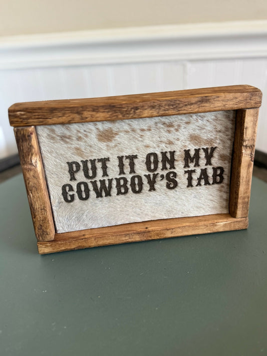My Cowboy's Tab