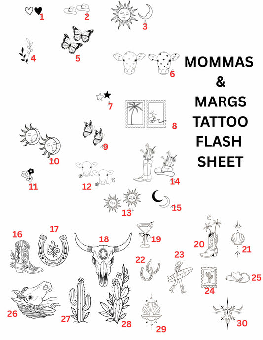 Mommas & Margs Tattoo Pop Up