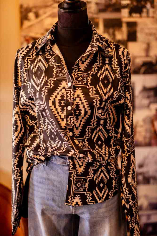 Sundown Smoke Button Up