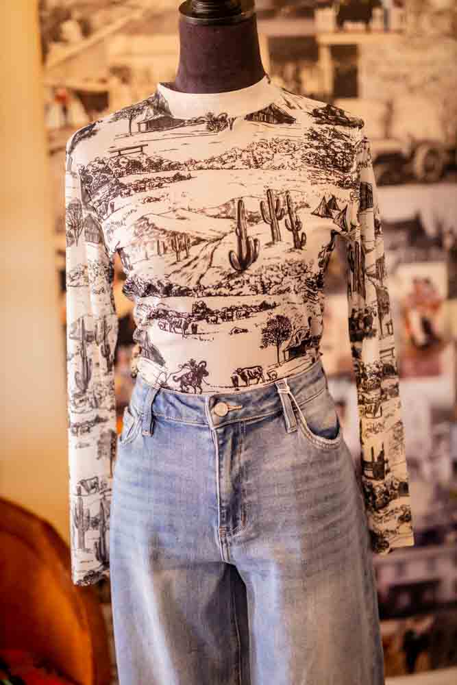 The Old Days Mesh Top