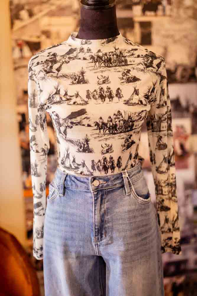 Spirit of The Plains Mesh Top