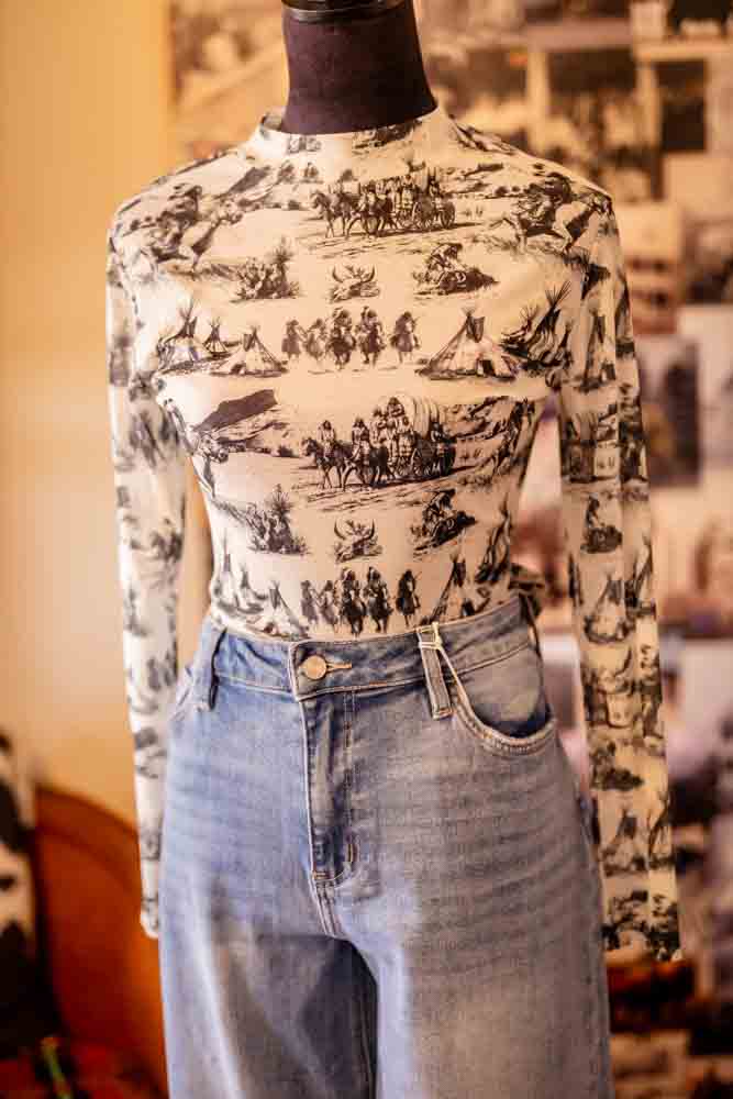 Spirit of The Plains Mesh Top
