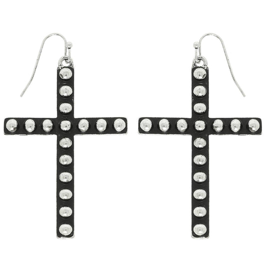 Navajo Cross Post Earrings
