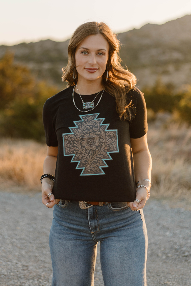 Bronzed Bloom Tee