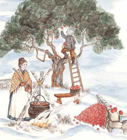 Apple Tree Christmas Childrens Book