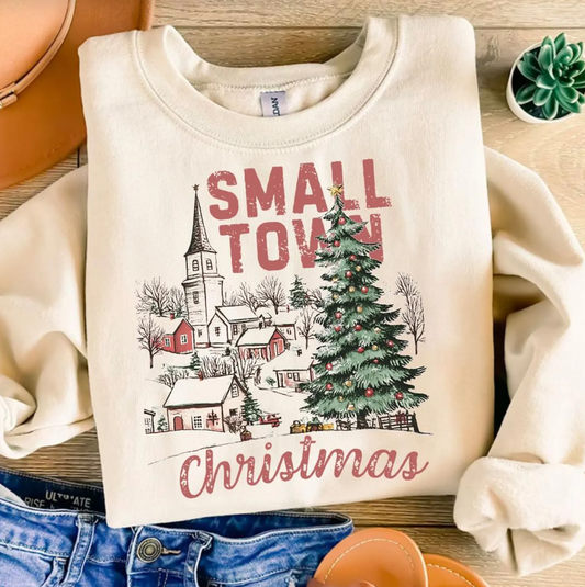 Small Town Christmas Crew Neck