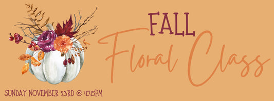 Fall Floral Class