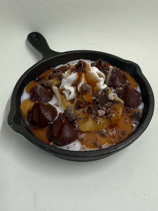 Chocolate Waffle Skillet Candle