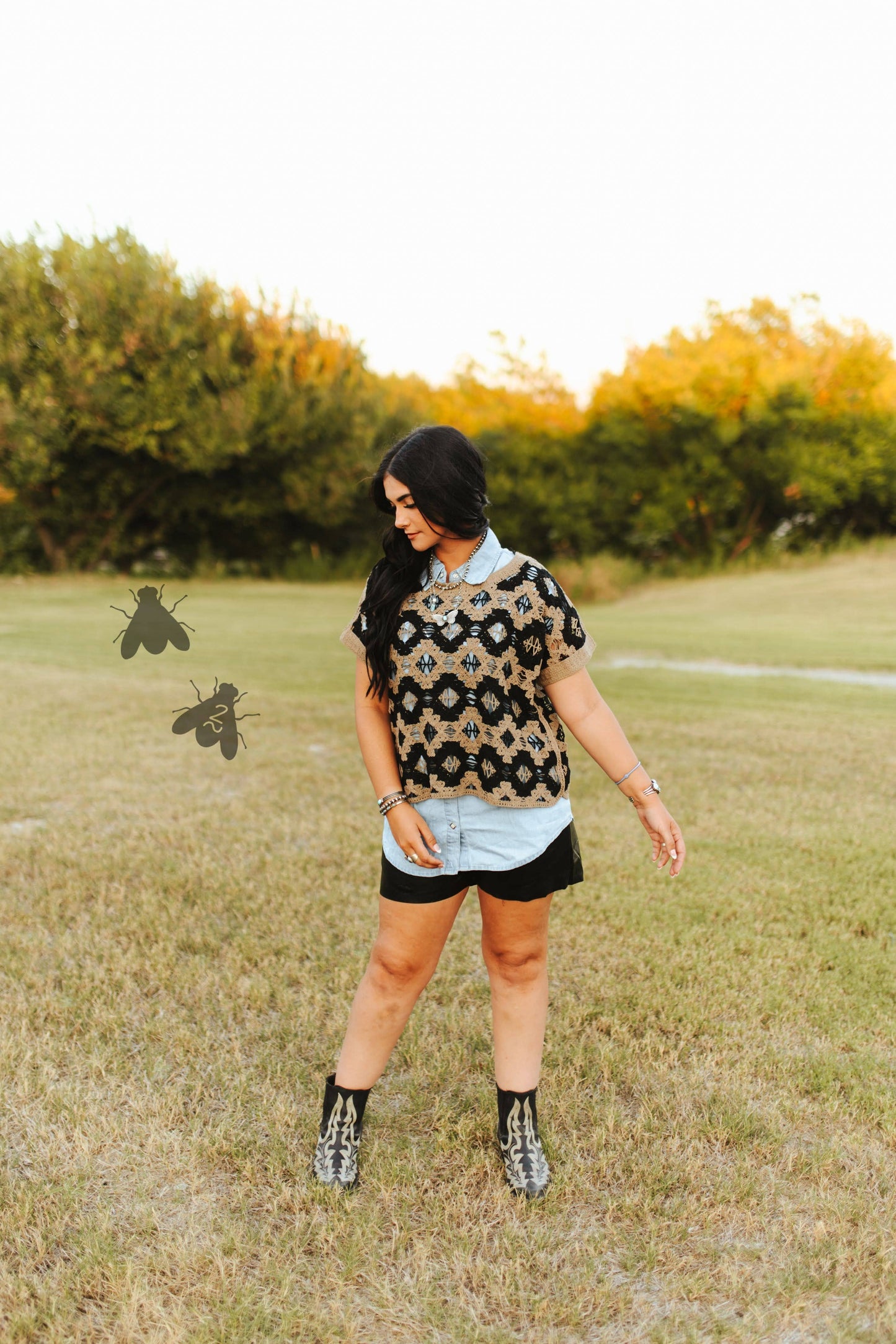 Wild Weaves Top
