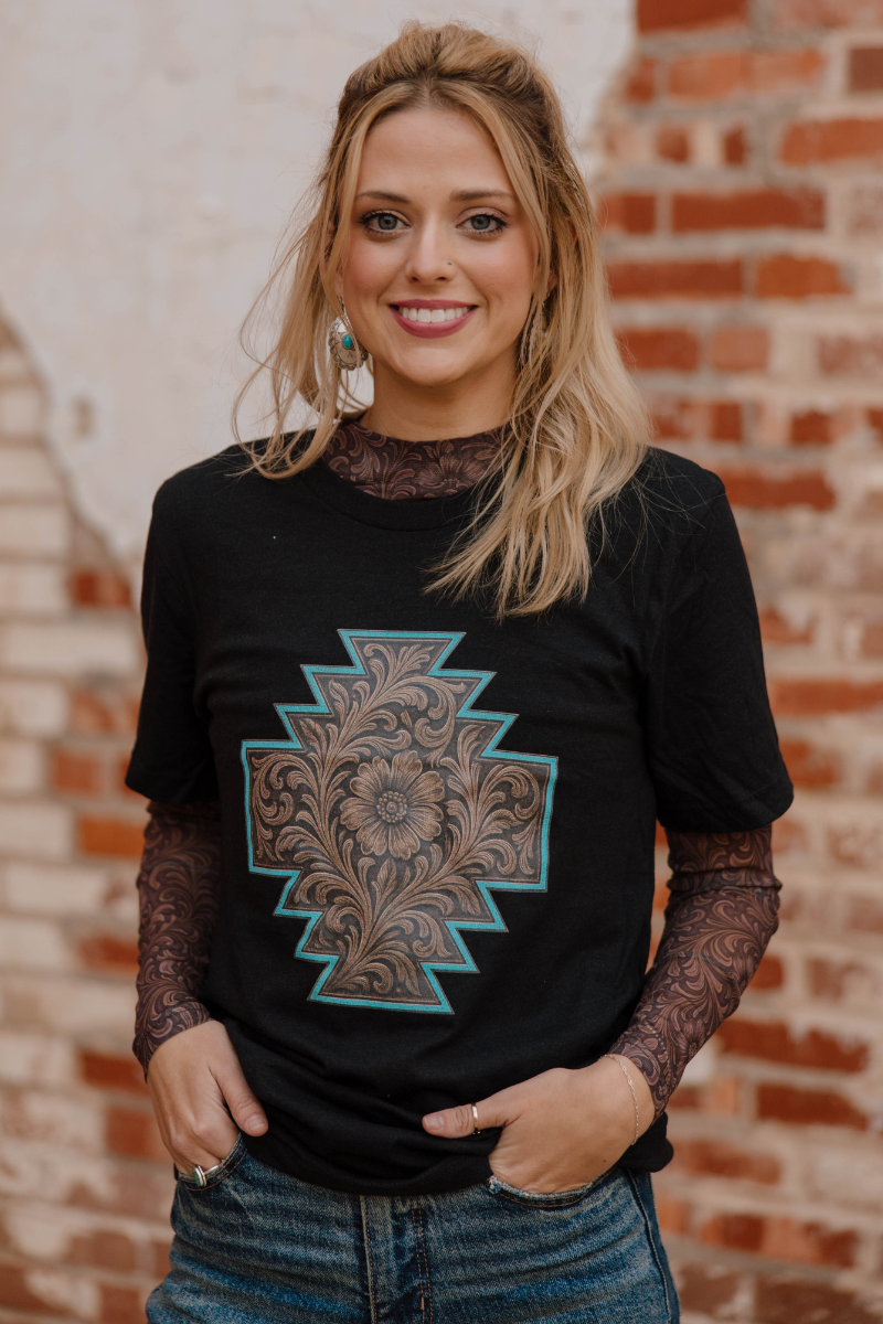 Bronzed Bloom Tee