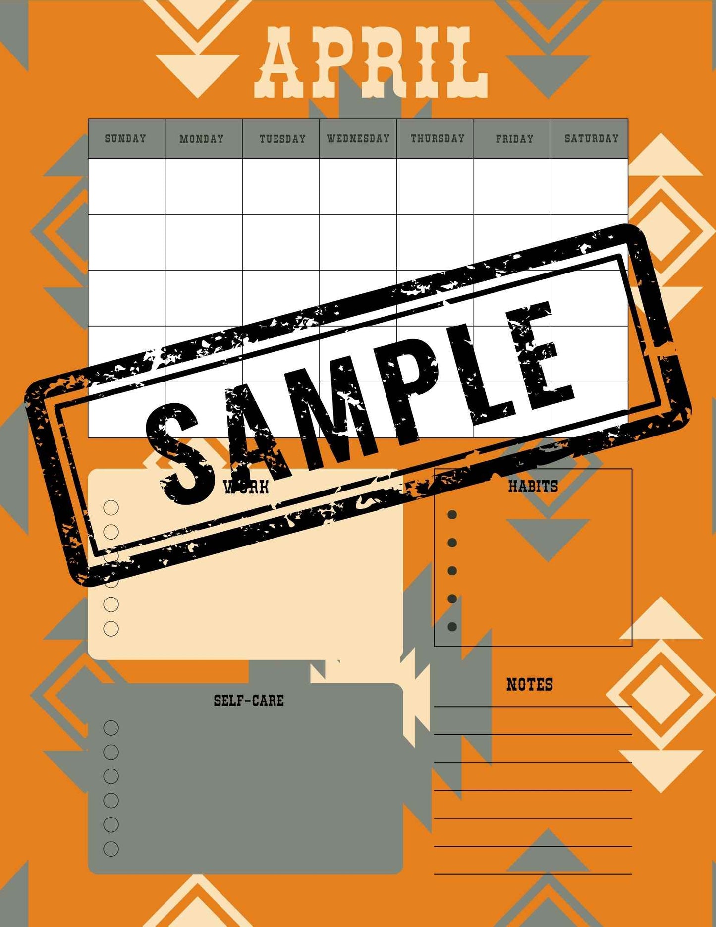 SOMETHIN' IN THE ORANGE PLANNER