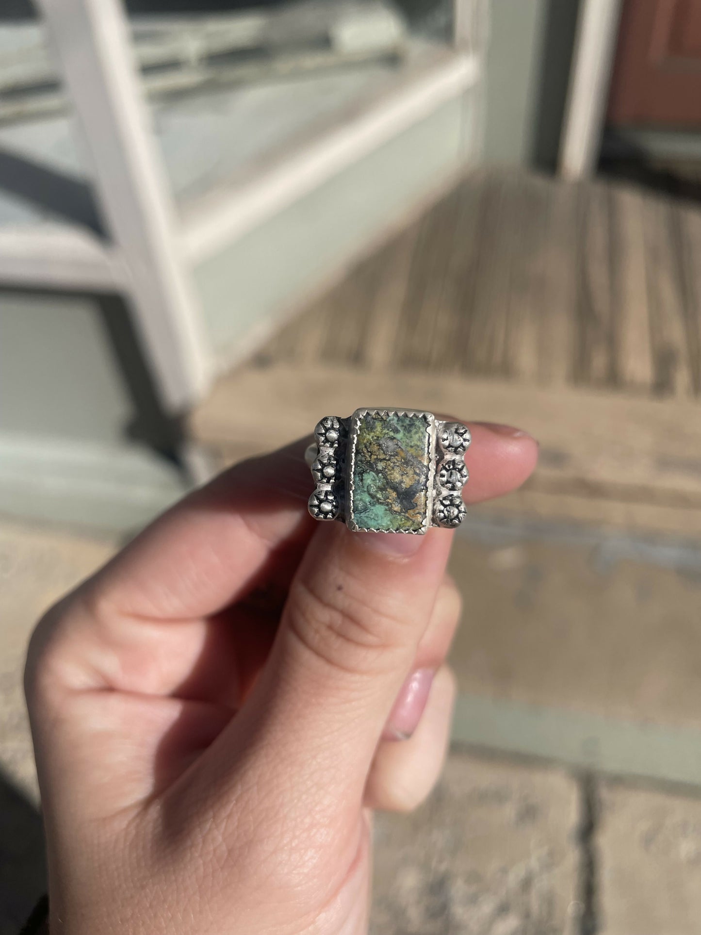 Fox Turquoise Ring