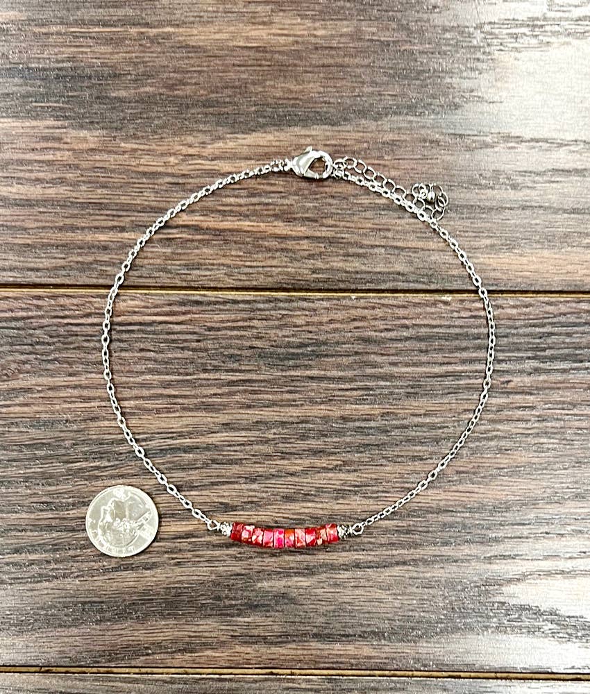 Coral Dainty Necklace