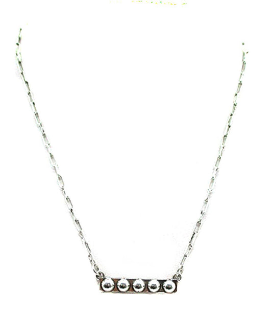 Bubble Bar Necklace