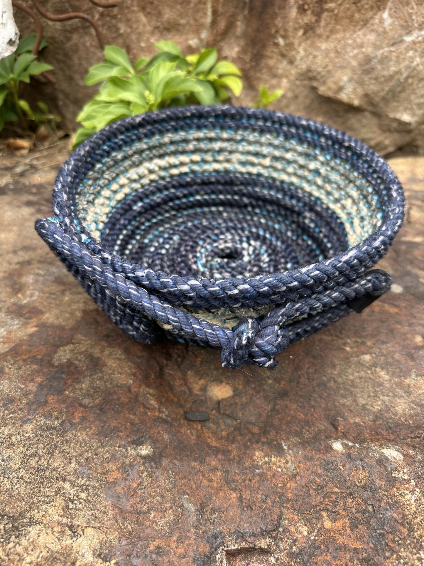 Blue Lace Bowl