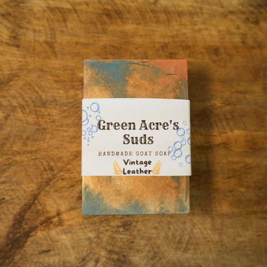 Vintage Leather Goat Milk Soap